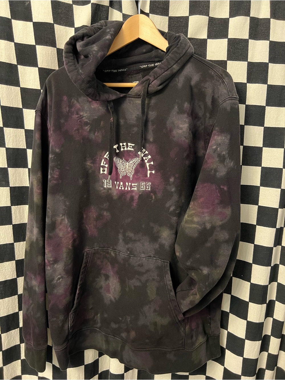 Vans Tie-Dye Butterfly Pullover Hoodie
